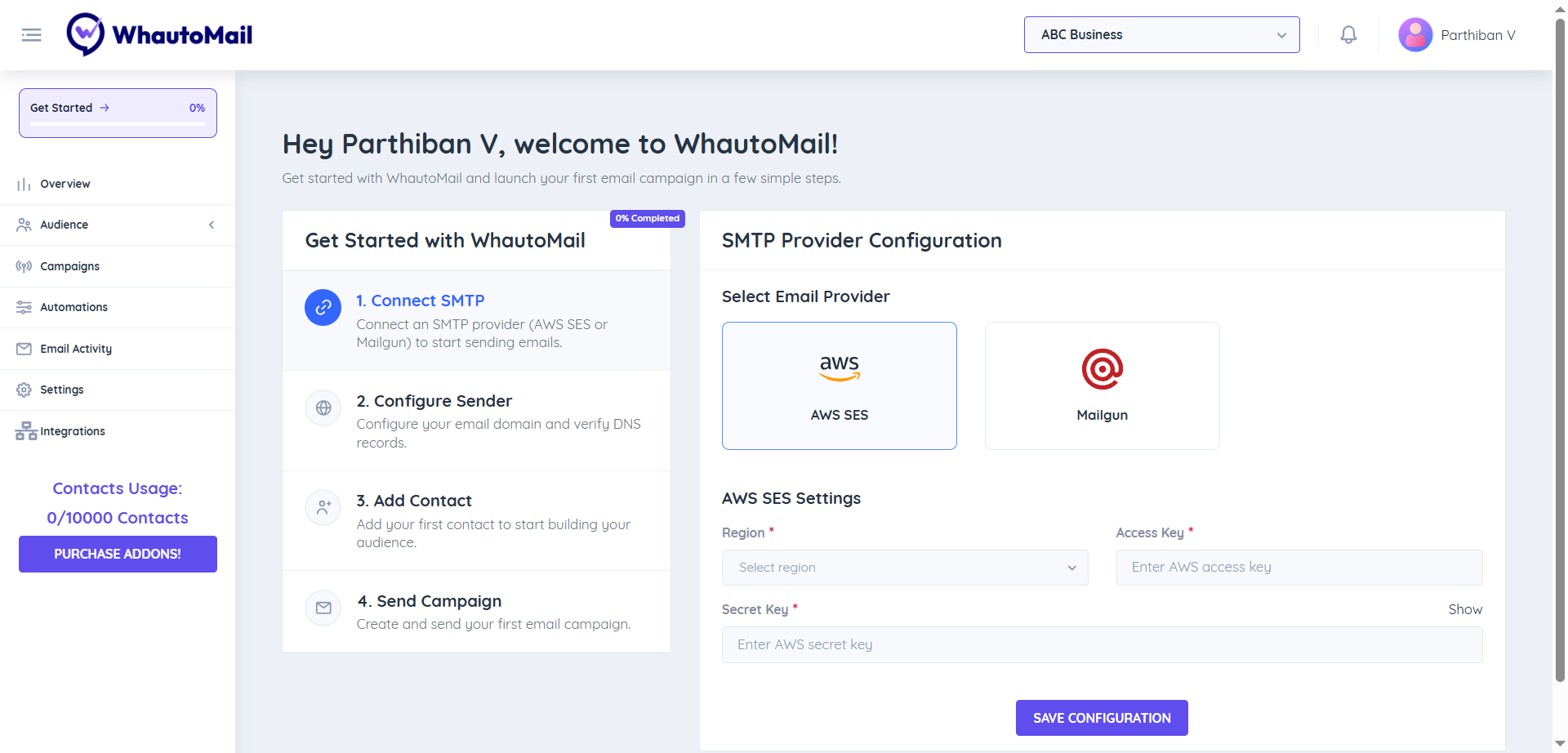 Option 1 - Get Started